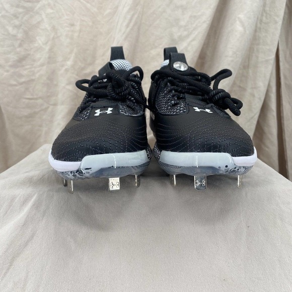 Under Armour Metal Cleats Men's 7.5 Black Harper 7 Low ST Hovr Hybrid Baseball - Picture 3 of 9